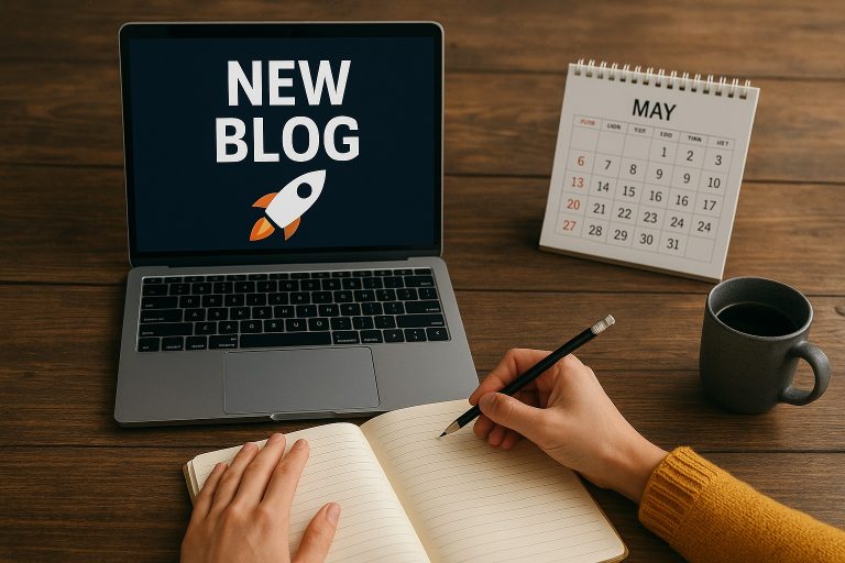 חמש הפעולות הקריטיות להשקת בלוג חדש בהצלחה