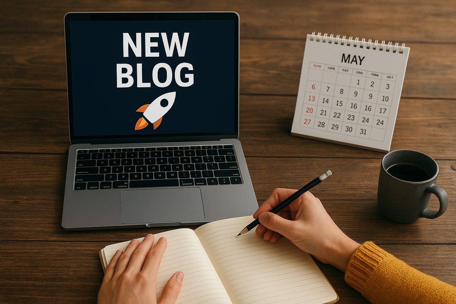 חמש הפעולות הקריטיות להשקת בלוג חדש בהצלחה