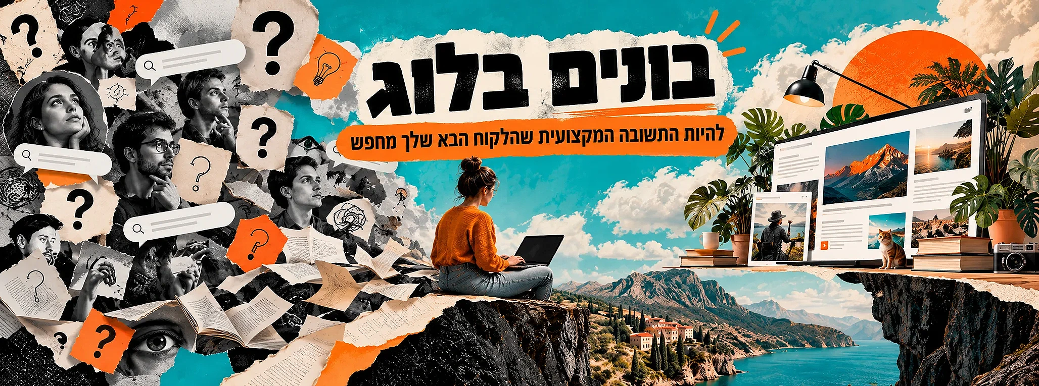 בונים בלוג – להיות התשובה המקצועית שהלקוח הבא שלך מחפש